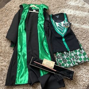 Slytherin Harry Potter Costume Girls size 6